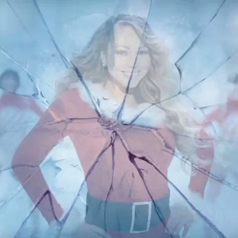 A Star Wars 'And so it is' template meme applied to Mariah Carey, depicting her forced retreat once the Christmas season ends.