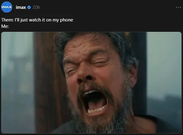 Matt Damon Yelling / Odysseus Screaming