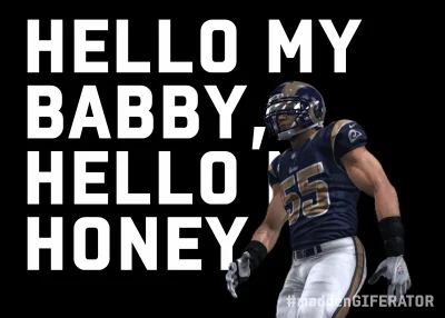 Song lyrics applied to sports context meme.