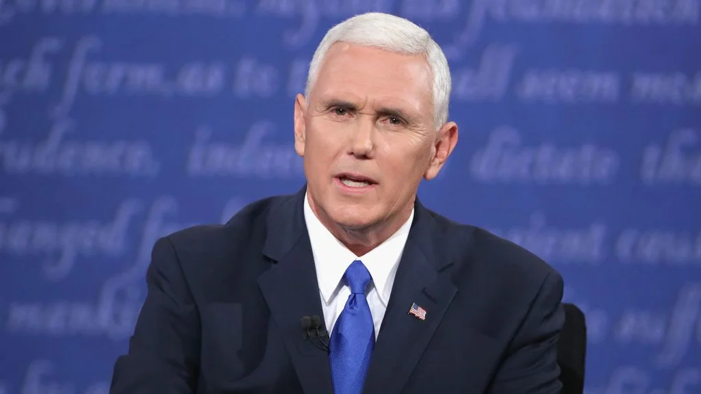 Mike Pence during the 2016 Vice Presidential debate.