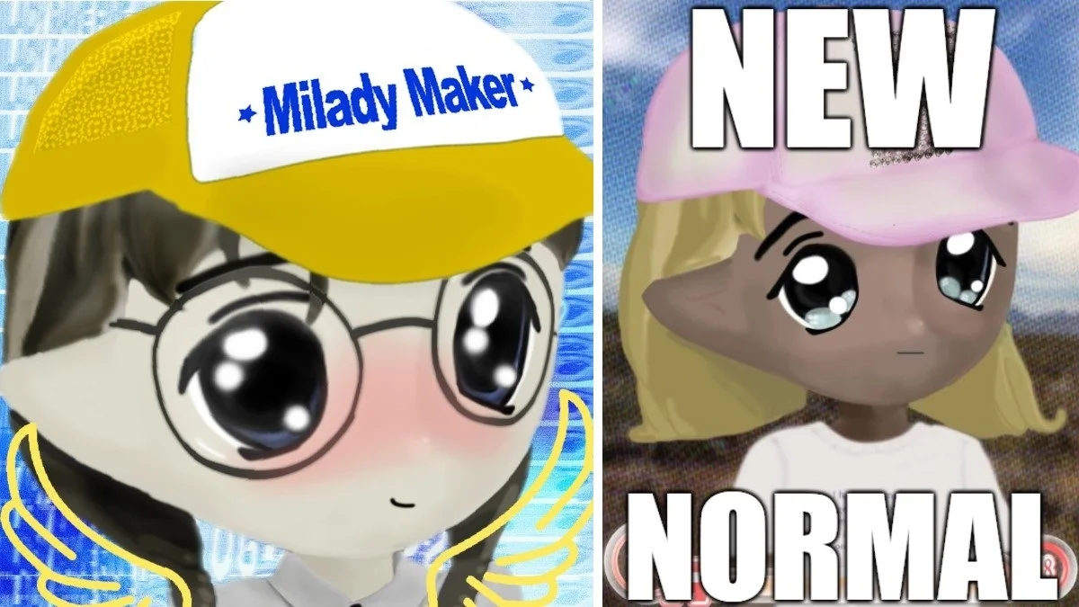 Milady collection variants showcasing aesthetic diversity.