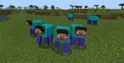 Classic character model foundation for meme content.
