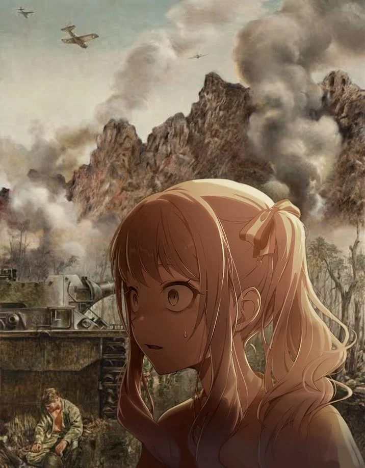 A popular fan edit that visualizes the emotional 'warzone' fans described the Mizu5 story as, juxtaposing Mizuki with military imagery.