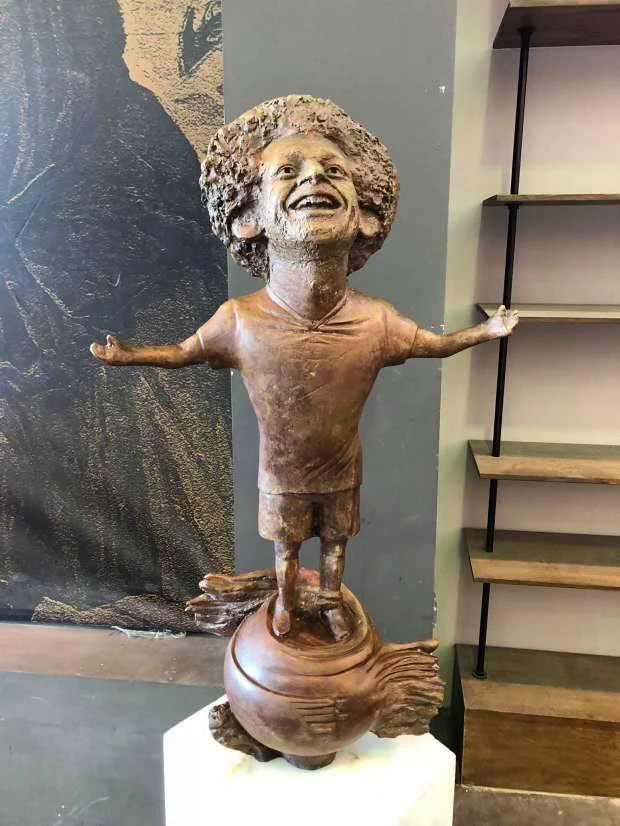 Mohamed Salah Statue