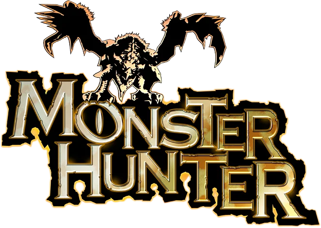 The official Monster Hunter franchise logo used across Capcom's action RPG series.