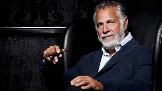 Source image from Dos Equis campaign spawning entire meme format.