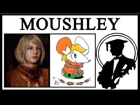 Demonstrates core fan art trend reimagining Ashley as mouse.