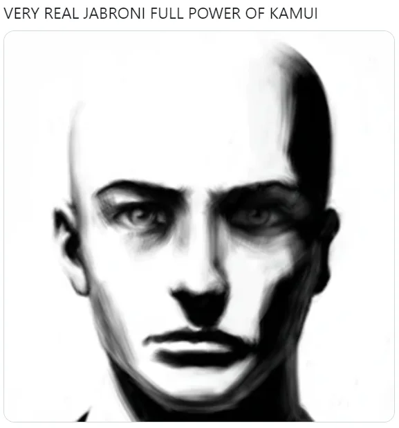 A meme post extending the 'muito real'/'very real' catchphrase into an absurdist Shin Megami Tensei joke.