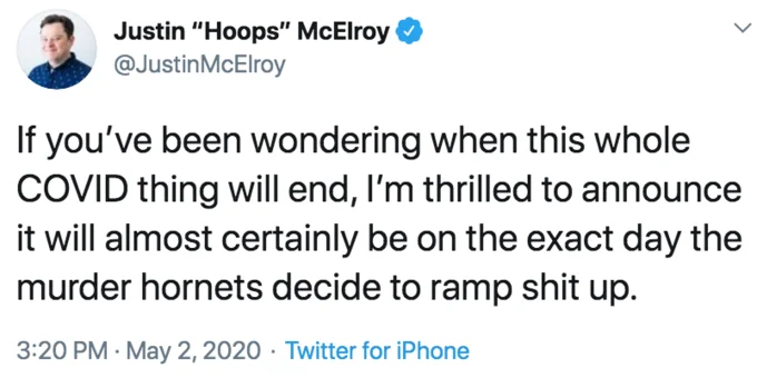 Gallows humor format exemplifying meme trend.