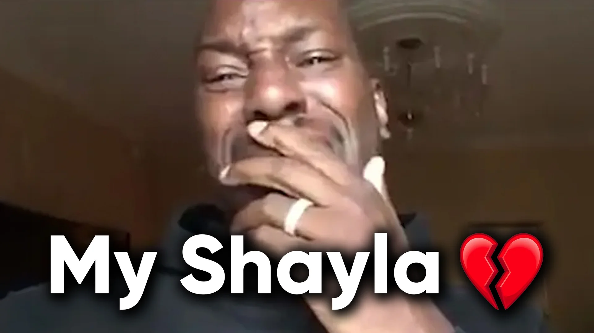 The signature 'My Shayla' thumbnail featuring the emotional viral clip that spawned the meme.