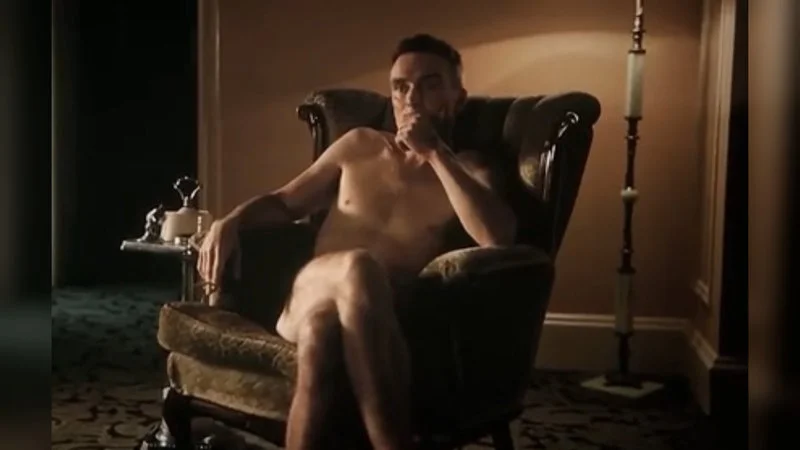 Cinematic moment perfect for caption memes.