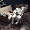 Clean version of the original Napping Kanye photograph.