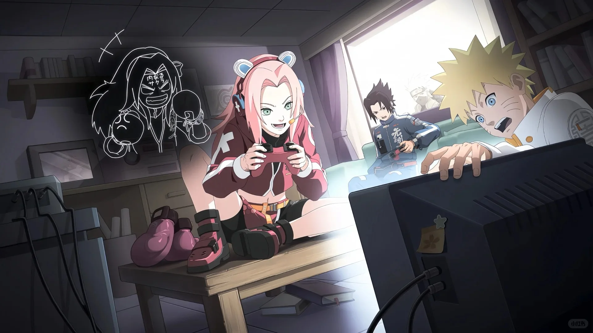 Shikamaru Nara used in a relatable school meme about the 'smart kid' in class.