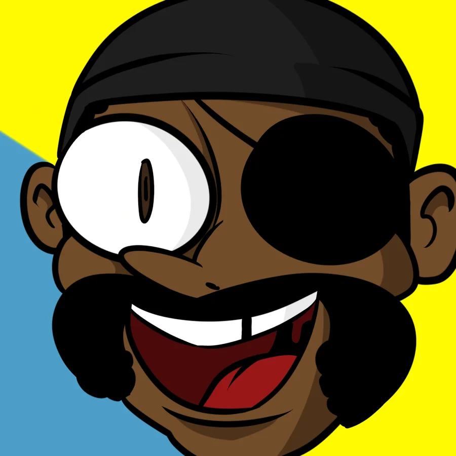 The NISLT logo, featuring the channel's signature cartoon mascot with an eye patch, mustache and beanie.