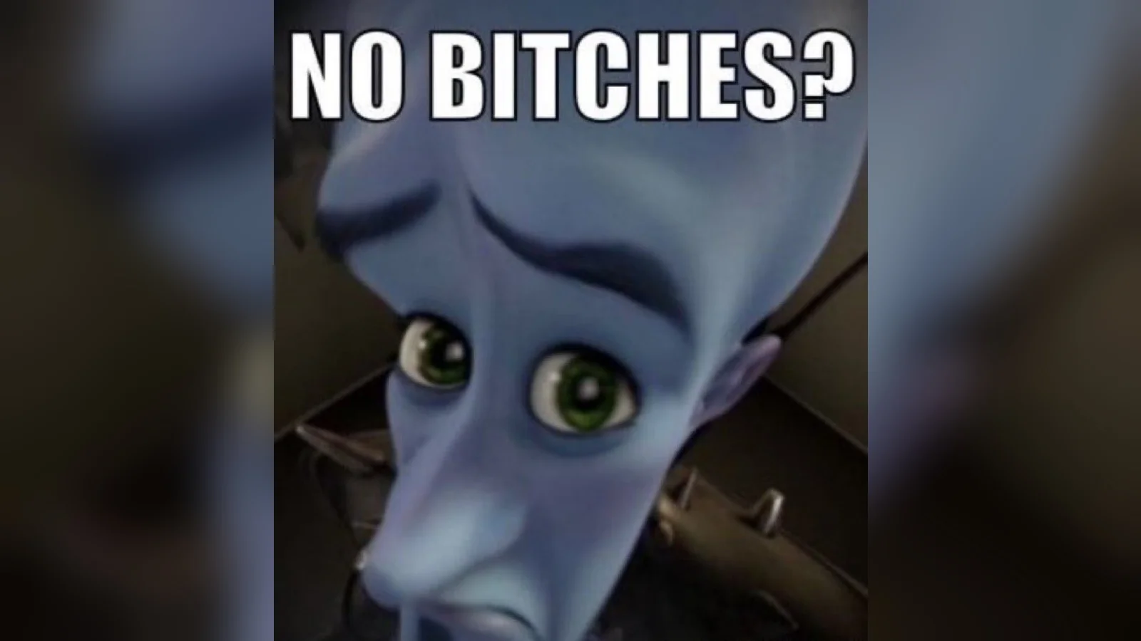 Definitive 'No Bitches?' meme with Metroman.