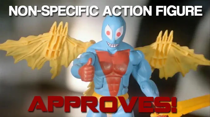 Non-Specific Action Figure approves of something.