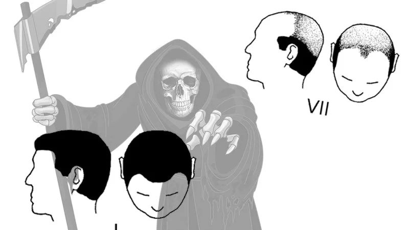 Iconic Norwood Reaper personification with stages.