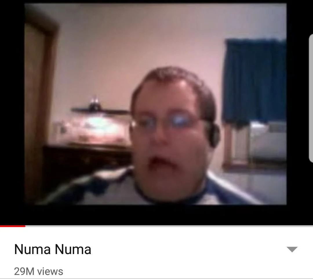 Original Numa Numa video YouTube page.
