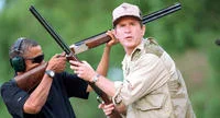 Comparison photo from skeet shooting coverage.