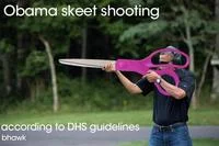 DHS scissors defense parody of skeet photo.