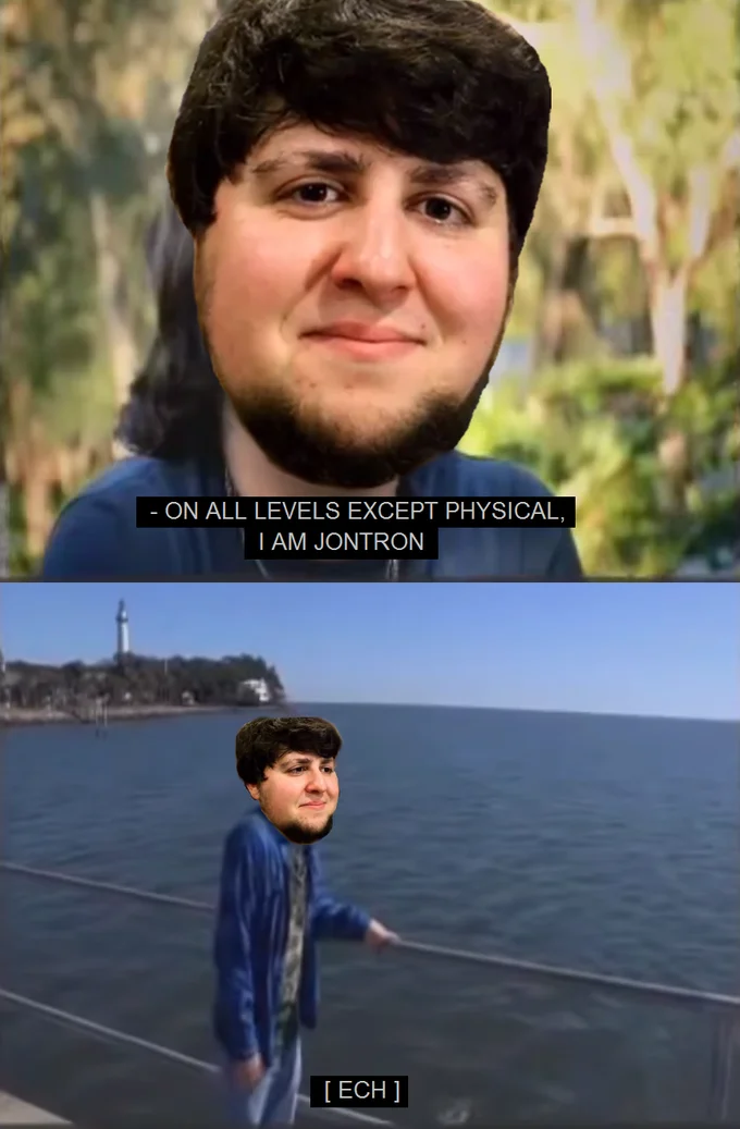 JonTron content creator variation meme.