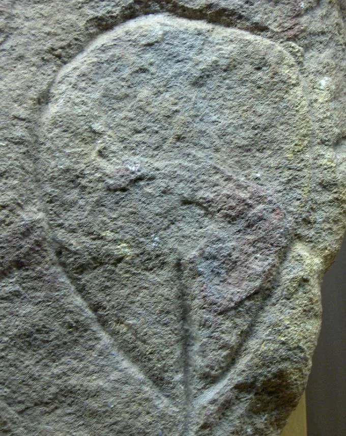 An ancient stone carving often cited when tracing depictions of sexuality that predate the internet.