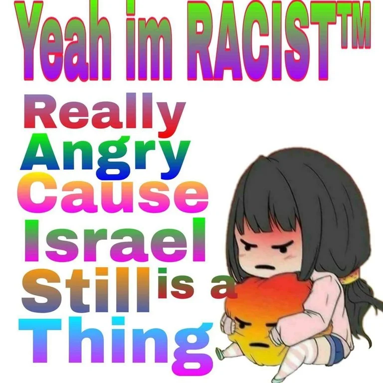A satirical anti-Israel image macro that circulated alongside #OpIsrael discourse online.