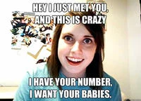 Announcing pregnancy after being rejected.