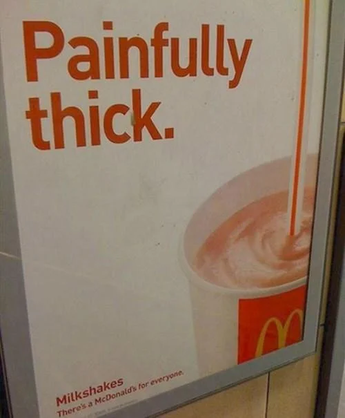 A gallery entry illustrating the Painfully Thick meme's exaggerated proportion style.
