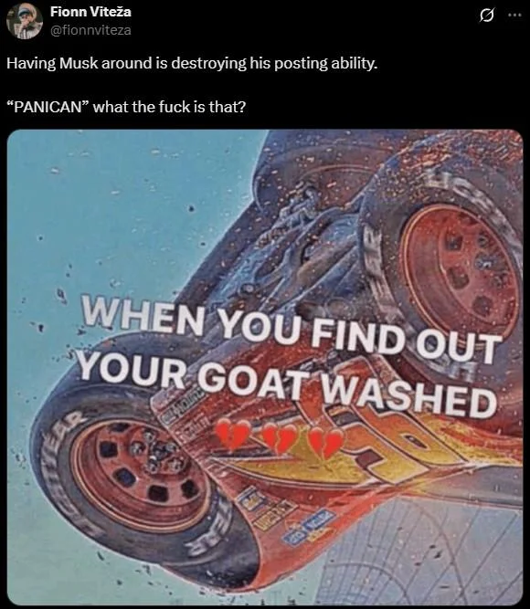 Panican finds its way into Cars memes.