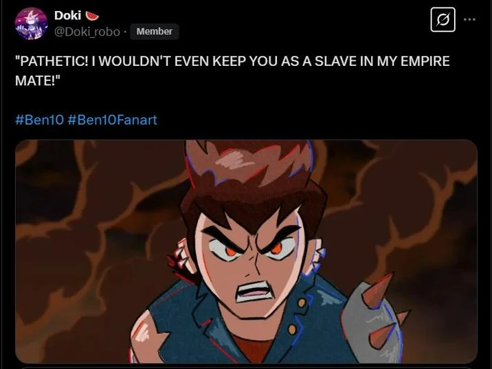 The viral Invincible quote on Twitter.