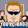 The iconic PC Principal meme from South Park.