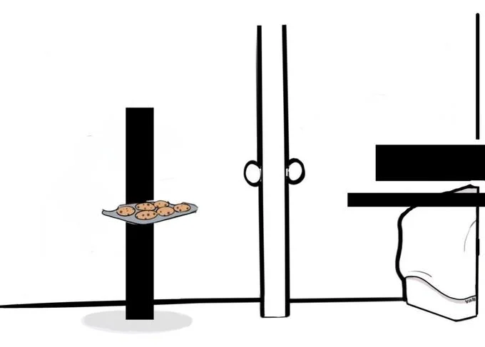 A character-less template version of the 'cuckies' scene, used by posters as a reaction image or blank template for edits.