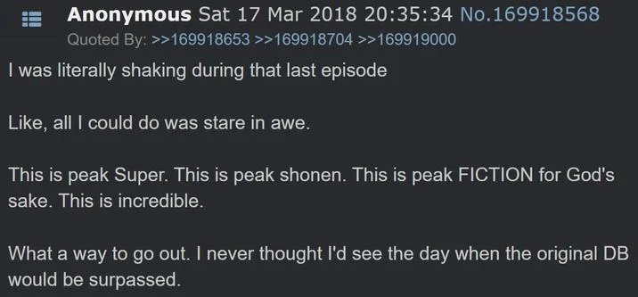 Early 4chan discussion of peak fiction.