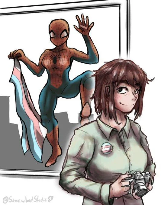 Fellow Spider-People from across the multiverse weigh in on Petra Parker's chosen name in this Spider-Verse fan comic.