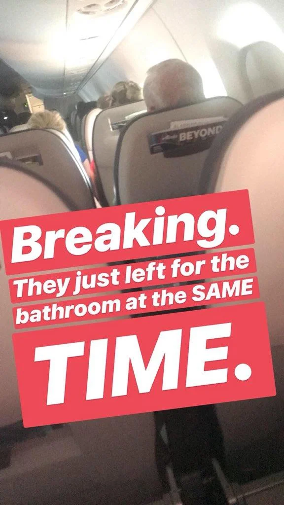 The dramatic bathroom coincidence update.
