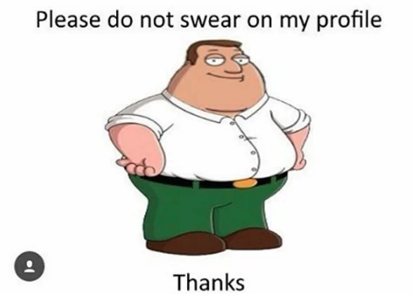 The polite cartoon character version.