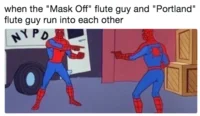 Musical confusion expressed through meme.