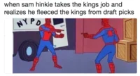 Pointing Spider-Man
