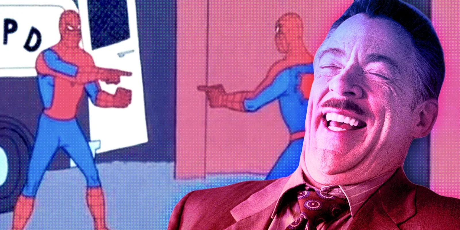 Pointing Spider-Man