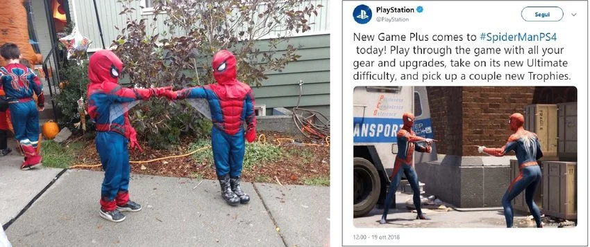 Pointing Spider-Man
