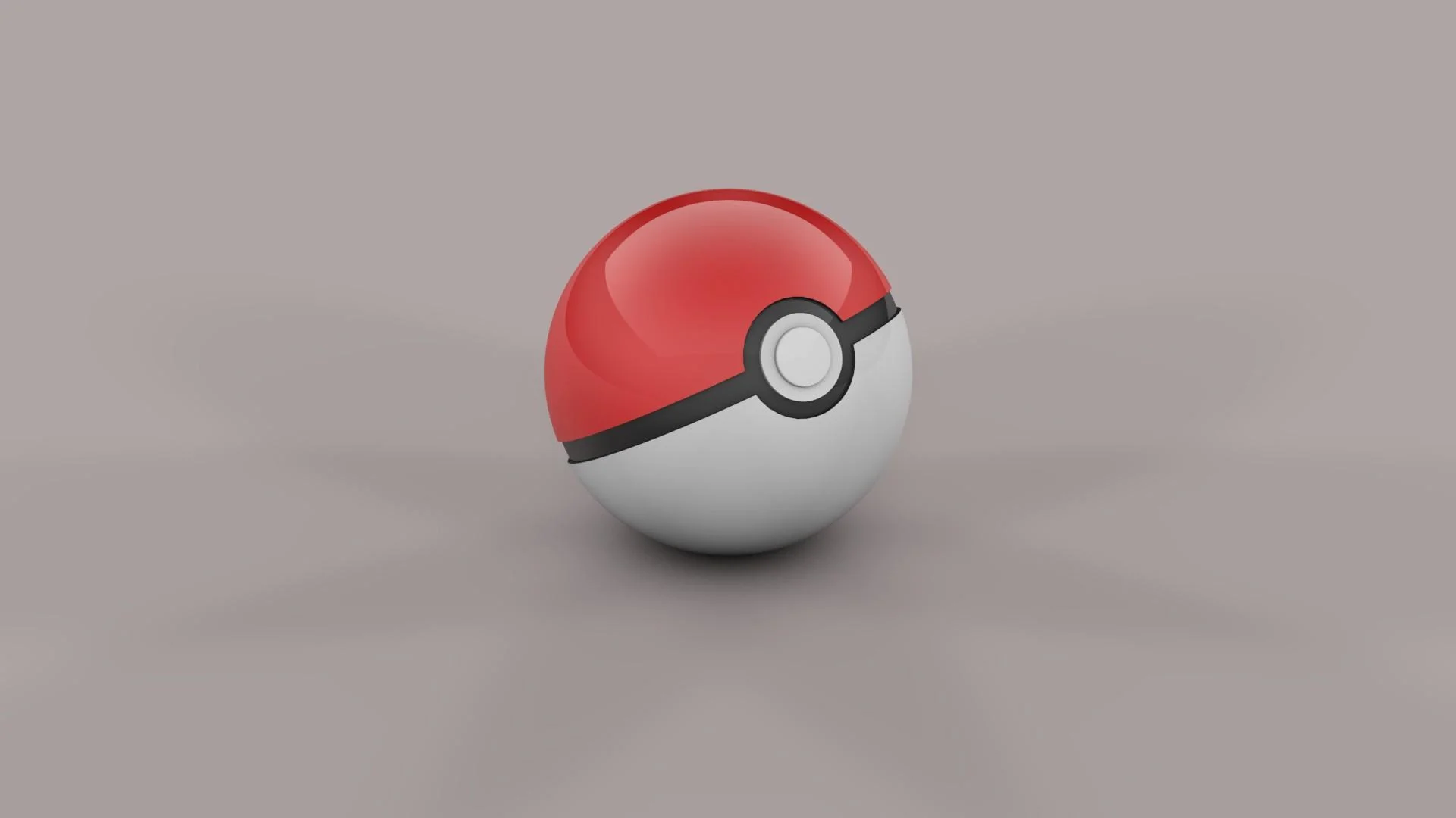 The iconic Pokeball, the signature capture device of the Pokemon franchise.