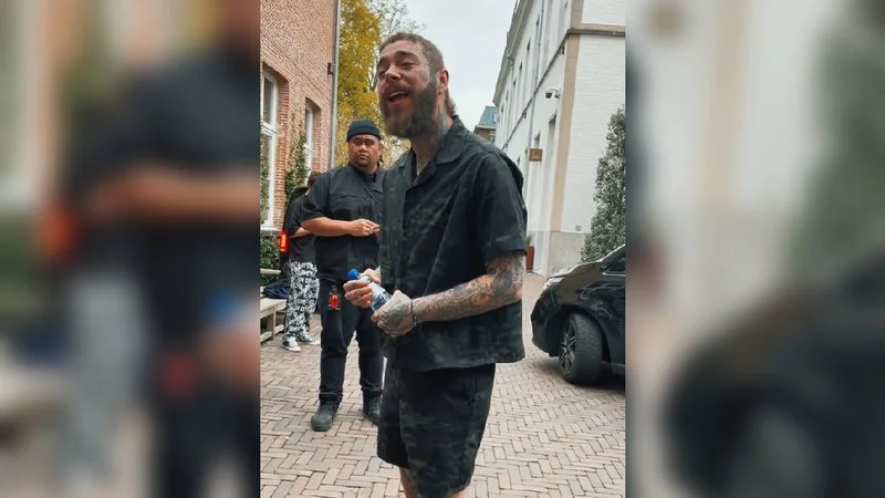 Post Malone's warm congratulations moment.