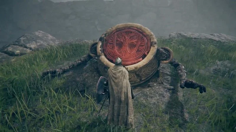 The Living Jar in its natural environment.