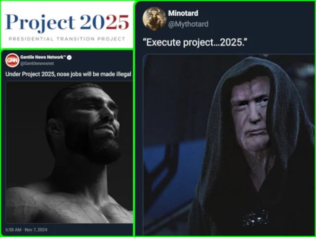 Project 2025 Twitter meme compilation.