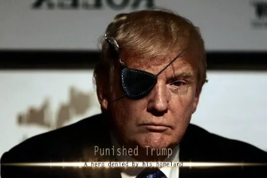 Political variant of the Punished Snake meme template.