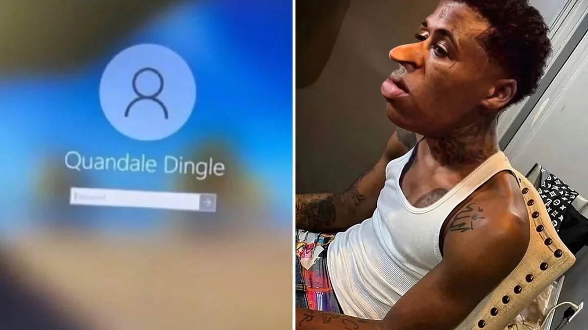 Phone contact interface documenting the viral moment the name became famous.