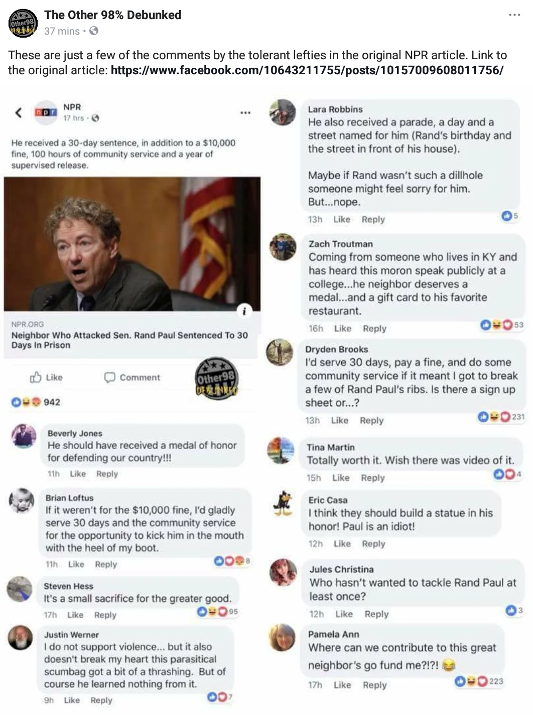 A viral tweet exchange in which users mocked Rand Paul's anti-socialism fundraising pitch by describing socialism itself.