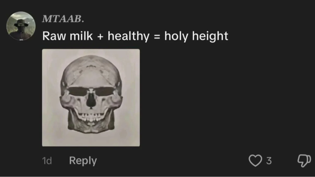 Raw Milk Healthy Holy Height