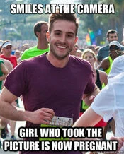 Absurdist hyperbole joke typical of the meme format.